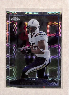 2009 Topps Chrome #TC43 Antonio Gates  NM - Image 1 of 2