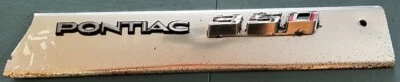 1968 1969 1970 1971 1972 LEMANS GTO TEMPEST PONTIAC ROCKER 350 ЭМБЛЕМА ДВИГАТЕЛЯ OEM - Изображение 1 из 4