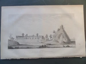 Uxmal Casa de las Monjas Mayas por Frederick Catherwood 1855 - Imagen 1 de 1