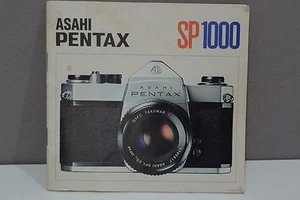 PENTAX SP1000 INSTRUCTION MANUAL - Picture 1 of 1