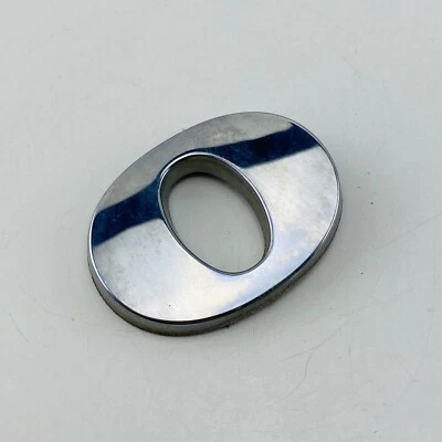 2007-2013 Volvo S80 Emblem Logo Symbol Badge Letter Rear Chrome OEM D67O-2 - Image 1 of 4