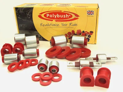 Polybush Vehicle Bush Set for Mitsubishi Evolution EVO 4 5 6, 1996-2001: Kit84 - Image 1 of 2