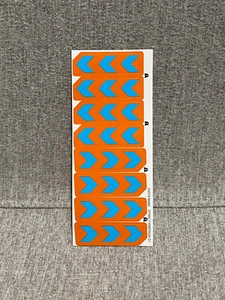 Genuine Mattel HOT WHEELS Criss Cross Crash Replacement Sticker Sheet Stickers - Picture 1 of 1