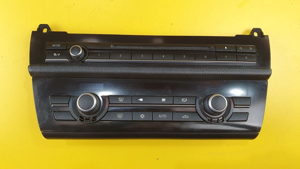 BMW 5 F10 520D 530i M SPORT 2010-2013 Panel de control térmico unidad de interruptor 9236483 Foto 1 de 4