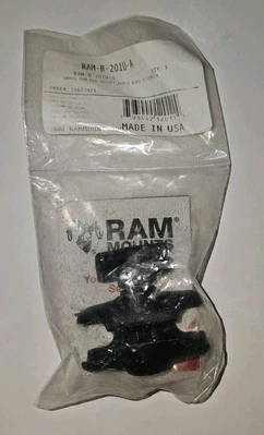 NEW GENUINE RAM MOUNT- Short Double Socket Arm for 1" Balls - RAM-B-201-A - Image 1 of 4
