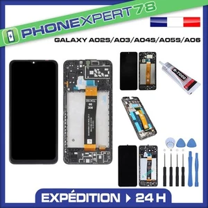 ECRAN COMPATIBLE POUR SAMSUNG GALAXY A02S A03 A04S A05S A06 + OUTILS + COLLE - Photo 1 sur 6