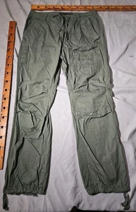 Vintage Sean Jean Pants Mens 36 Green Paratrooper Cargo Pocket HipHop Y2k  - Picture 1 of 18