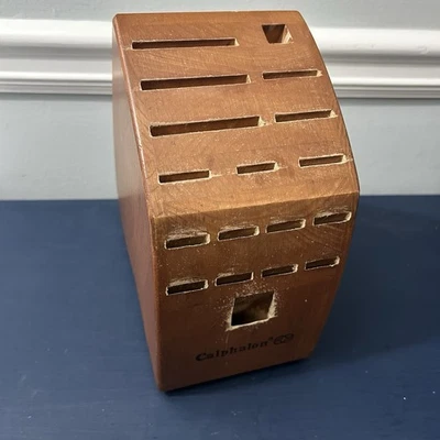 Calphalon 18-Slot Wood Knife Block Storage Organizer - Image 1 of 4