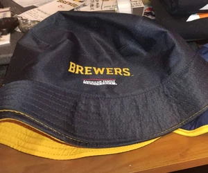 2025 MILWAUKEE BREWERS BUCKET FISHING HAT CAP PROMO AM FAM FIELD - Picture 1 of 1