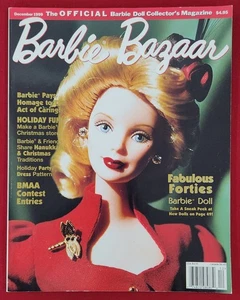 Revista Oficial Coleccionista Barbie Bazaar Diciembre 1999 Hanukkah Steffie Años 40 - Imagen 1 de 13