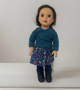 MUÑECA LOTUS ONDA 18" PELO LARGO MORENO ~ OJOS MARRONES Vestida - Imagen 1 de 13