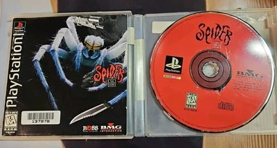Spider The Video Game PlayStation 1 1996 - Image 1 of 3