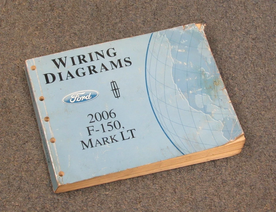 Camión Ford F-150 Lincoln Mark LT 2006 diagrama de cableado manual de servicio Foto 1 de 1