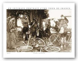 Drinkers - Tour de France ART PRINT by Sports Pressee image size 30" x 22" - Picture 1 of 1