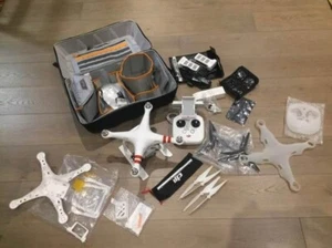 DJI Phantom 3 Pro Quadricottero con 4K Fotocamera - Bianco - Foto 1 di 3
