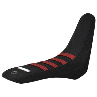 2010-2021 Cobra CX 50 JR/P3 Seat Cover By Enjoy MFG ALL BLACK MAROON RIBS #151 - Image 1 of 4