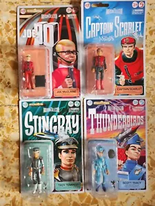 The Anderson Collection Retro Action Figures 10 cm 4 personaggi - Imagen 1 de 5