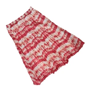 Falda midi arrugada Dressbarn talla 1X escoba forrada elástica fluida. - Imagen 1 de 6