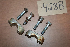 1974 Hodaka 100 Road Toad Triple Tree Handlebar Bar Clamps 74 - Picture 1 of 5