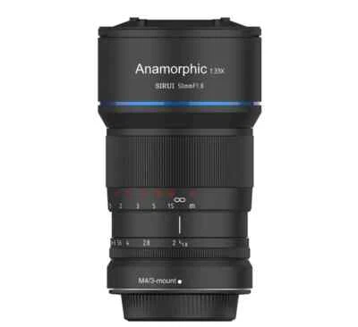 SIRUI 50mm F1.8 1.33x APS-C Anamorphic Lens - Image 1 of 4