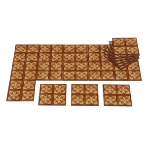 Dolls House Parquet Floor Miniature 1:12 Flooring Dollhouse Accessories 16PCS - Picture 1 of 8