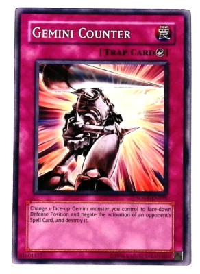 Gemini Counter Yu-Gi-Oh Stardust Overdrive Trap Common - Image 1 of 2