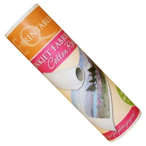 Cotton Basic 200 Fadenzahl Tintenstrahldrucker Stoffrolle 8-1/2 Zoll x 120 Zoll b - Bild 1 von 2