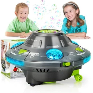 YLYYCC Bubble Machine for Kids, Space Car Boys Girls Toys - Lights + Music + - Picture 1 of 6