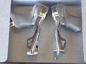 NOS Driven RZ Carbon STI Gear Brake Levers (10s Shimano) Road Bike Shifters RARE - Picture 1 of 17