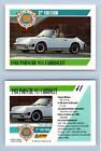 1988 Porsche 911 Cabriolet #41 - Dream Cars 2nd Edition 1992 Panini Trading Card