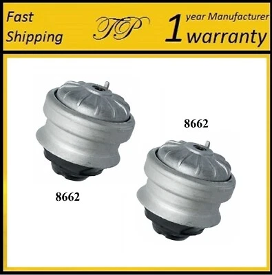 Soporte de motor L&R delantero 2 piezas para Mercedes Benz 260E 1987-1989 2,6 L GAS Foto 1 de 3