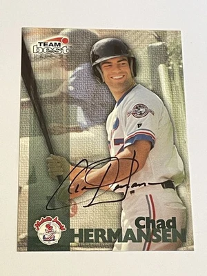 1999 Team Best Rookie Baseball Autograph - Chad Hermansen - Nashville Sounds - Image 1 of 2