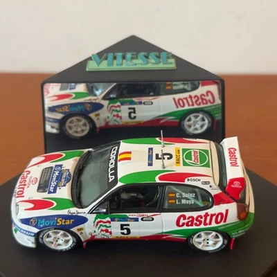 VITESSE 1:43 TOYOTA COROLLA WRC 1998 CATALUNYA RALLYE SAINZ MOYA CASTROL RALLY - Image 1 of 4