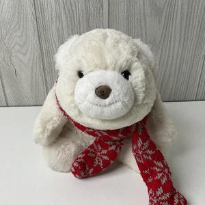 GUND Snuffles Bear Plush Scarf Christmas Holiday Collector Series 4061080 - 10” - Picture 1 of 12