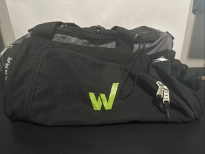 High Sierra Duffel Bag Black 22” Heavy Duty Sport Wet Pocket Travel Gym - Picture 1 of 6
