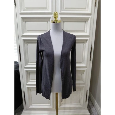 Michael Kors Cremallera Suéter Cárdigan Gris Talla S Foto 1 de 4