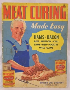 Vintage Morton’s Meat Curing Made Easy Morton Salt Co Tender Quick Sugar-Cure - Bild 1 von 4