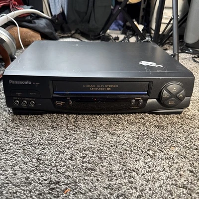 Panasonic PV-9451 Blue Line Omnivision 4-Head Hi-Fi Vintage VCR No Remote Tested - Image 1 of 4