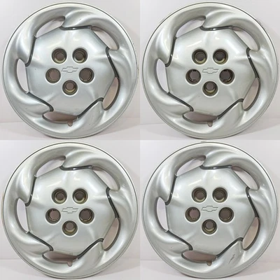 👀 1995-1996 Chevrolet Cavalier # 3221 14" Tapacubos Cubiertas de rueda 09592476 JUEGO/4 Foto 1 de 4