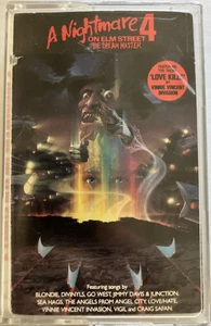 A Nightmare On Elm Street 4 The Dream Master Soundtrack Audio Cassette Tape 1988 - Picture 1 of 14