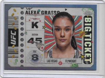 Alexa Grasso 2025 Topps UFC Chrome Big Ticket #BTT-14 - Image 1 of 2