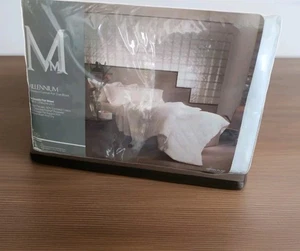 Millennium By Terrence Conran Dan River Double Flat Bed Sheet No Iron White - Picture 1 of 8