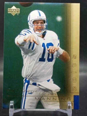 Peyton Manning 2001 Upper Deck Gold Reserve Indianapolis Colts - Image 1 of 2