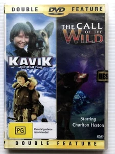 Kavik The Wolf Dog / The Call of the Wild (DVD Double, 2002) NTSC Region Free VG - Picture 1 of 1