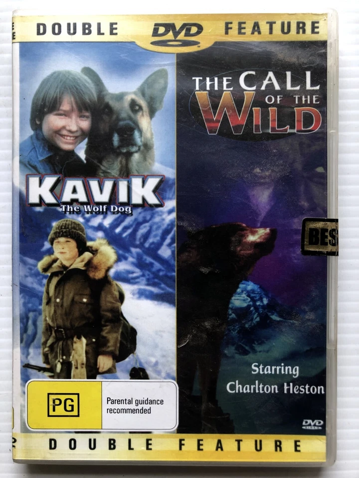 Kavik The Wolf Dog / The Call of the Wild (DVD Double, 2002) NTSC Region Free VG - Image 1 of 1
