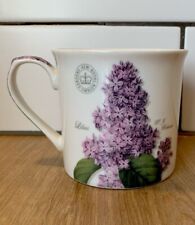 Kew Royal Botanic Garden Lilac Redoute China Mug  - VGC