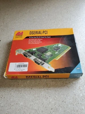 Lava MOKO L71.3E PCI Bus Dual RS-232 Serial Port Board C-7 - Image 1 of 4