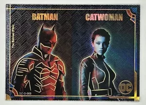 2022 DCEU Trading Card - DC-D-003 Batman Catwoman - Bild 1 von 2