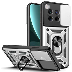 For Oneplus 12/12R Shockproof Armor Case Phone Cover Ring Stand Holder Rugged
