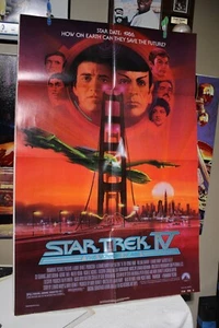 1986 Star Trek IV The Voyage Home Original 27x40 Movie Poster NSS 860103 - Picture 1 of 6